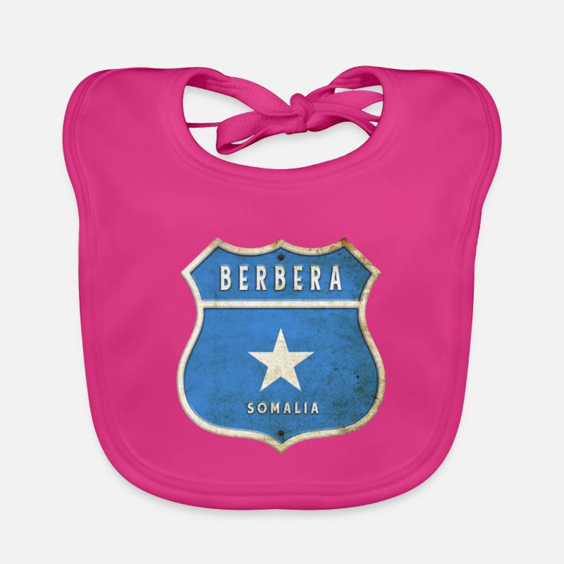 Berbera Somalia Wappen Flaggen Design Baby Bio-Lätzchen