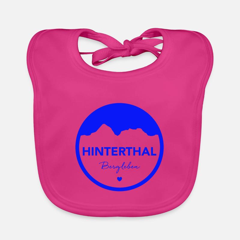Hinterthal in blau! Baby Bio-Lätzchen