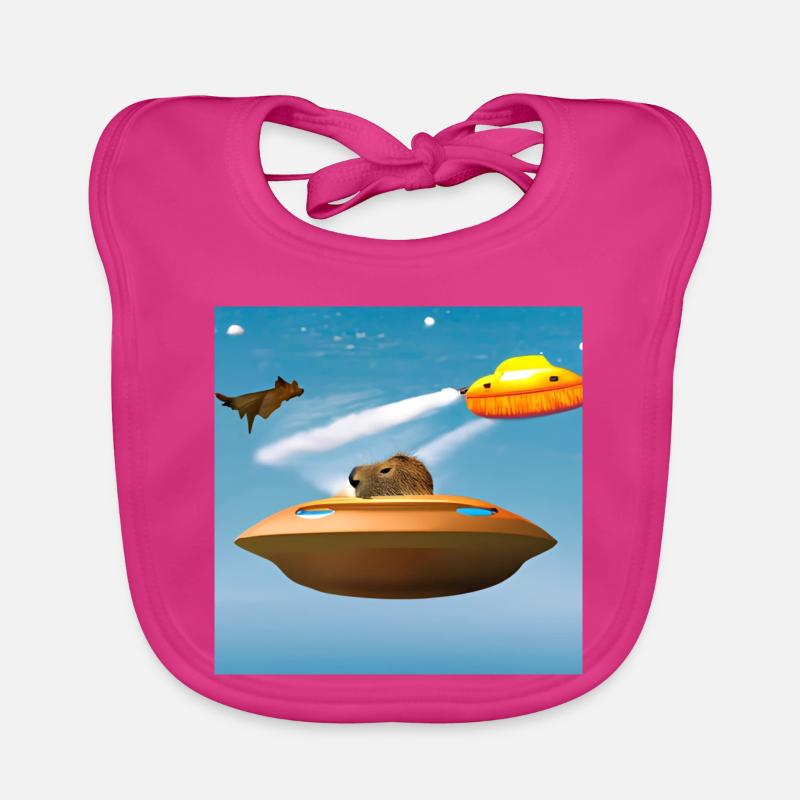 UFO Caps Organic Baby Bibs