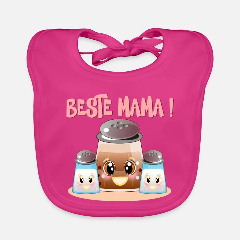 Beste Mama Muttertag - MUTTER KIND FAMILIE Baby Bio-Lätzchen
