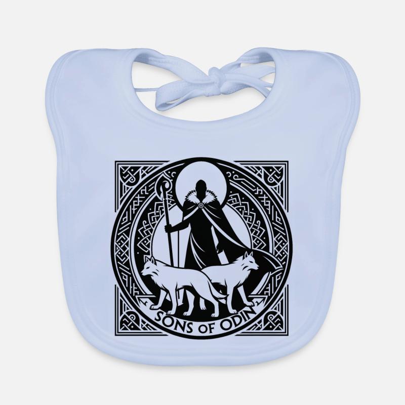 Fils d’Odin Bavoir bio Bébé