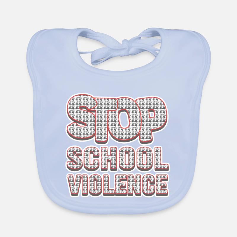 Expression of School Resistance Organic Baby Bibs