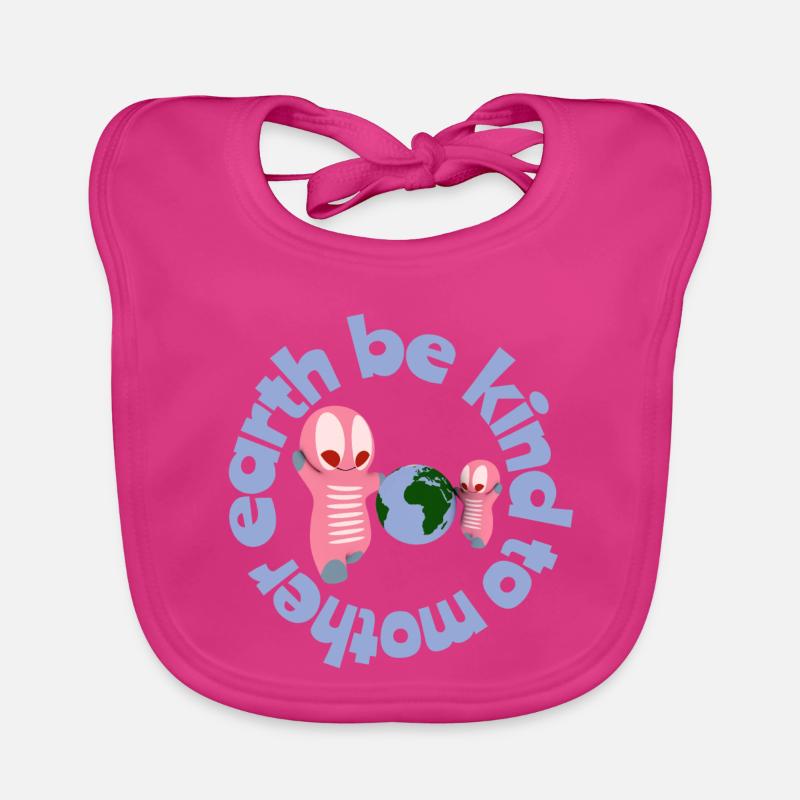 Cute kawaii figures Organic Baby Bibs