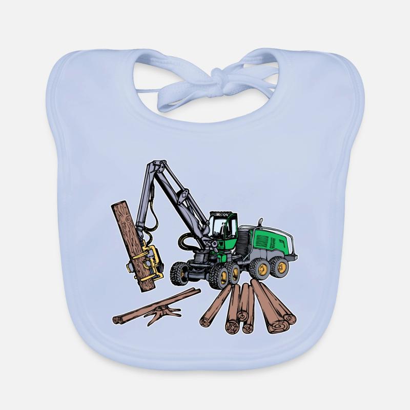 Wood Woodwork Woodwork Lumberjack Solid Cubic Meter Organic Baby Bibs