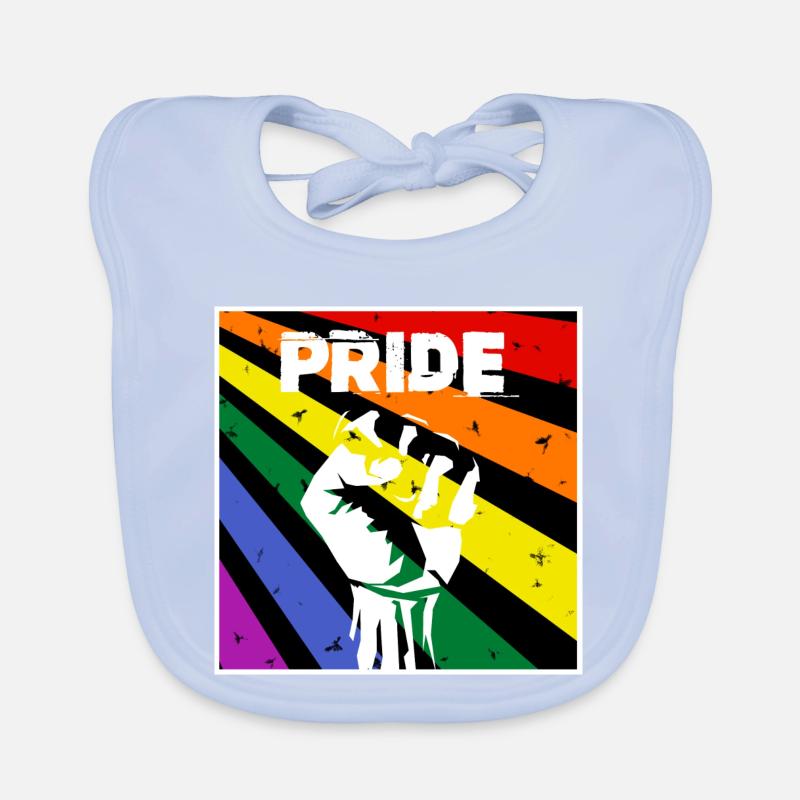 PRIDE Organic Baby Bibs