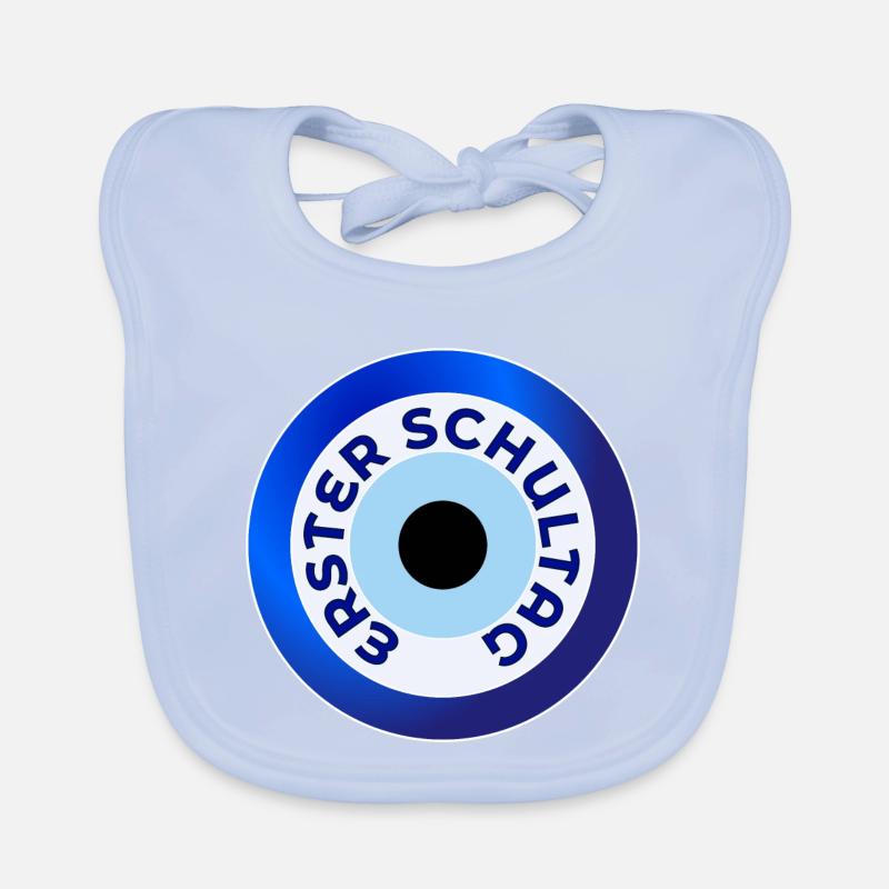 EINSCHULUNG ERSTER SCHULTAG Baby Bio-Lätzchen