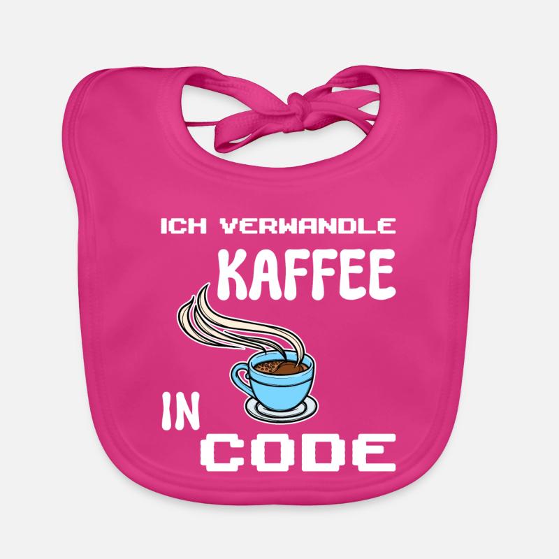 Développeur Computergeek Statement Codage Scripting Bavoir bio Bébé