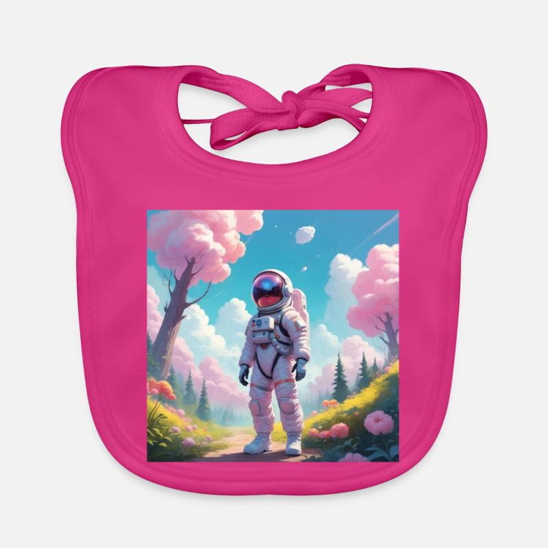 Spaceman Baby Bio-Lätzchen