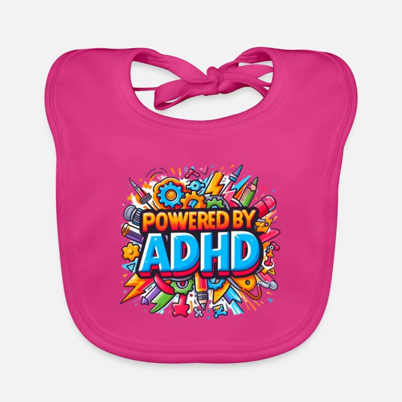 ADHD Organic Baby Bibs