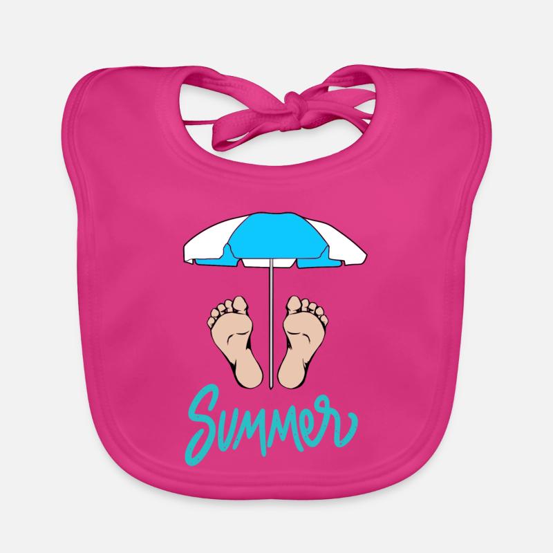 Summer Organic Baby Bibs