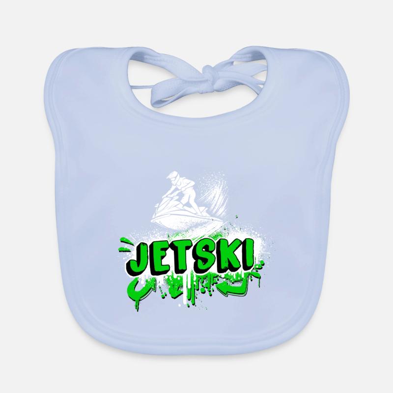 Jetski Graffiti – Splash and Ride Baby Bio-Lätzchen