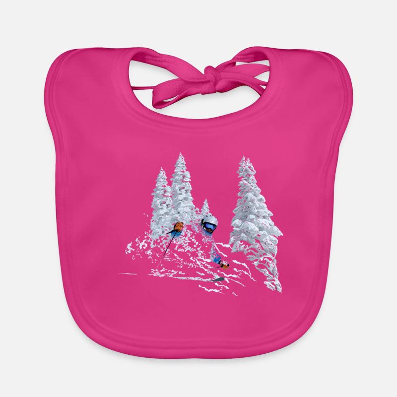 Ski Bavoir bio Bébé