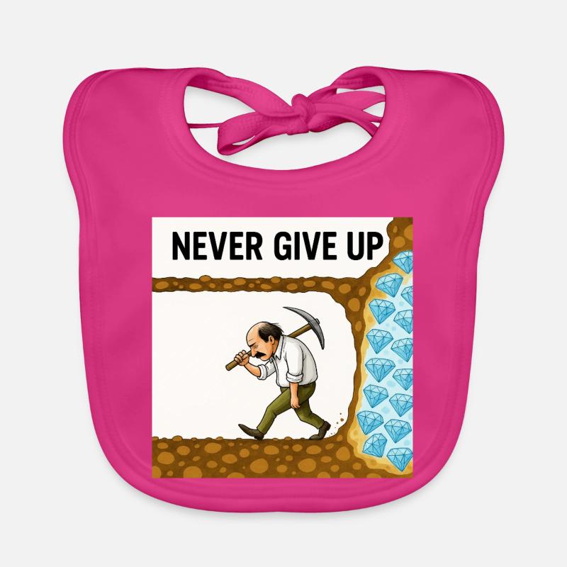 Never quit Organic Baby Bibs