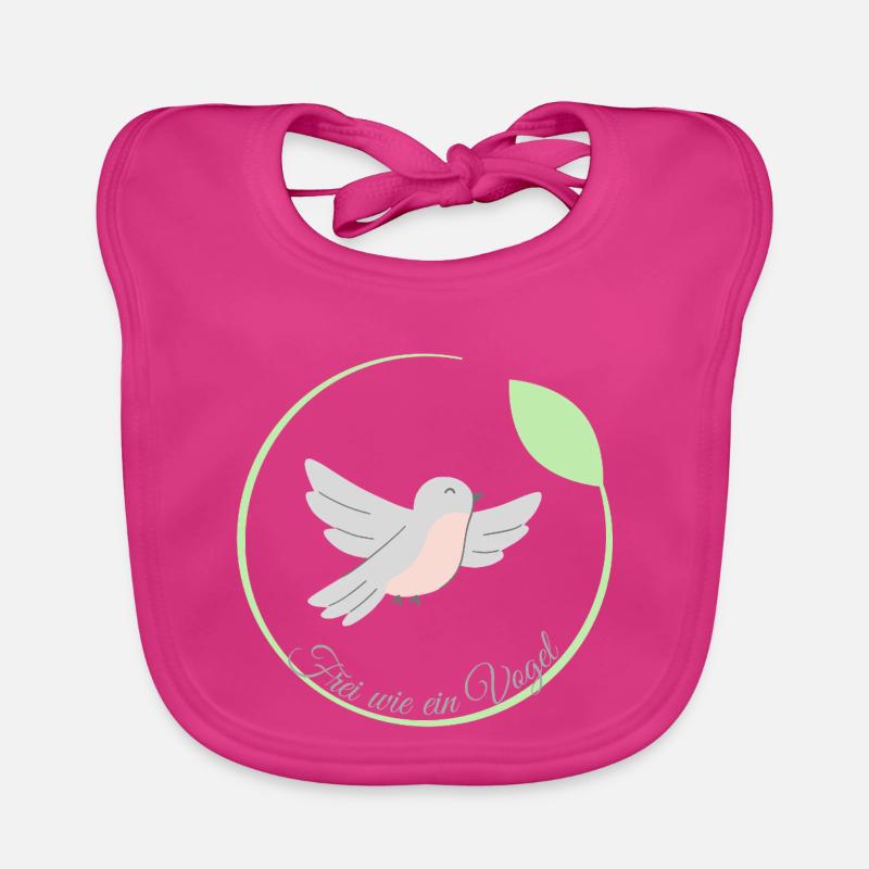 Libre comme un oiseau Bavoir bio Bébé