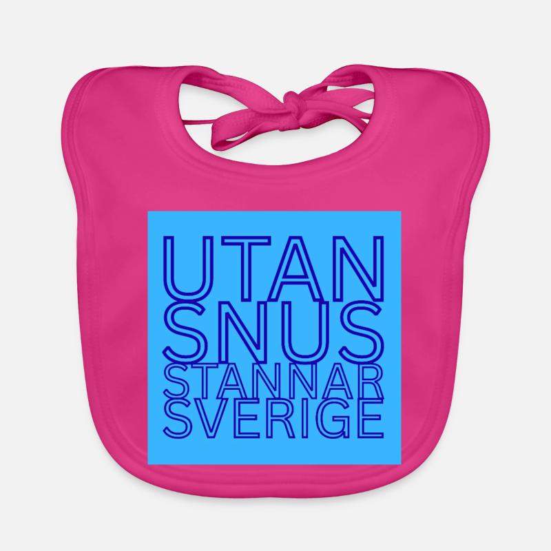 Ohne Snus wird Schweden aufhören Baby Bio-Lätzchen