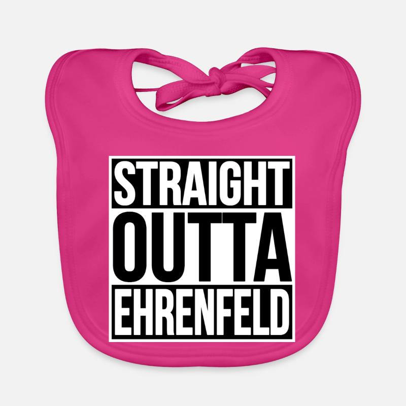 Straight Outta Ehrenfeld KÖLN Baby Bio-Lätzchen