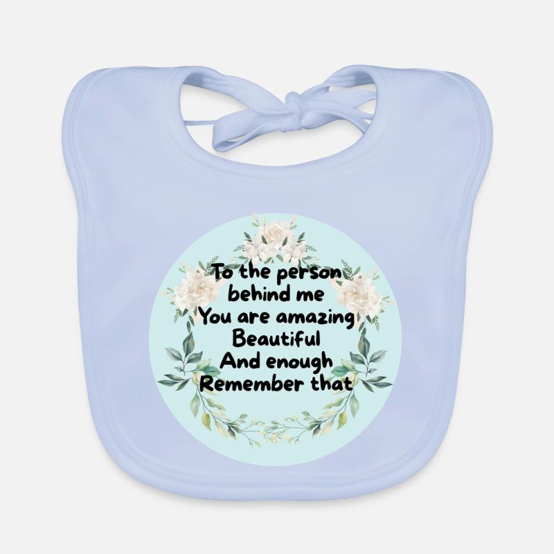 Couronne de fleurs Courage Circle Bavoir bio Bébé