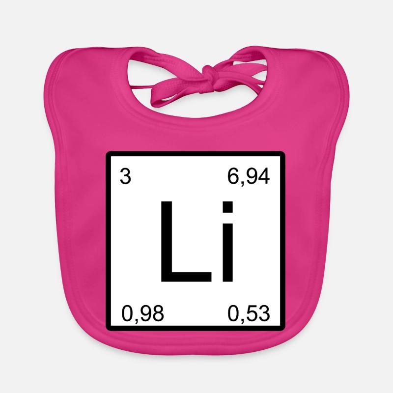 Lithium Minimal-Element Design Baby Bio-Lätzchen