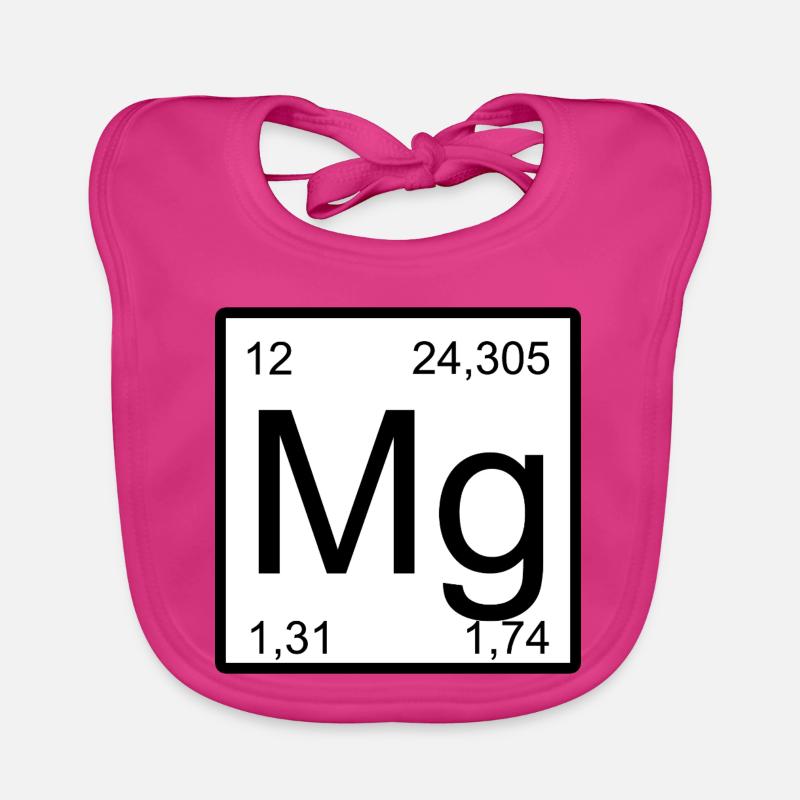Magnesium Element Design Tee Baby Bio-Lätzchen