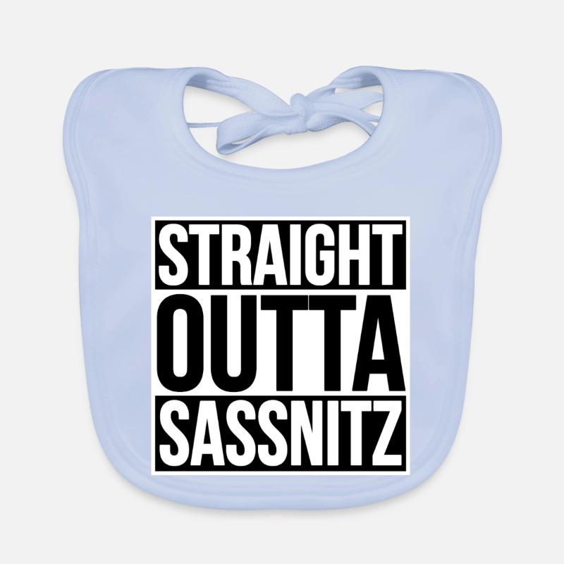 Straight Outta Sassnitz Baby Bio-Lätzchen