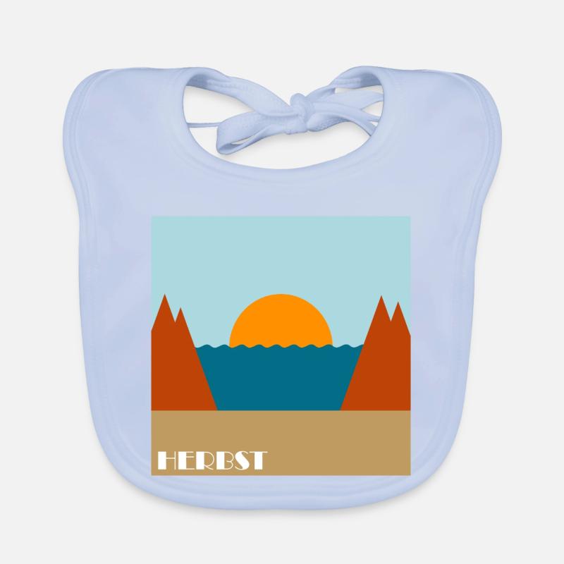 Herbst Baby Bio-Lätzchen