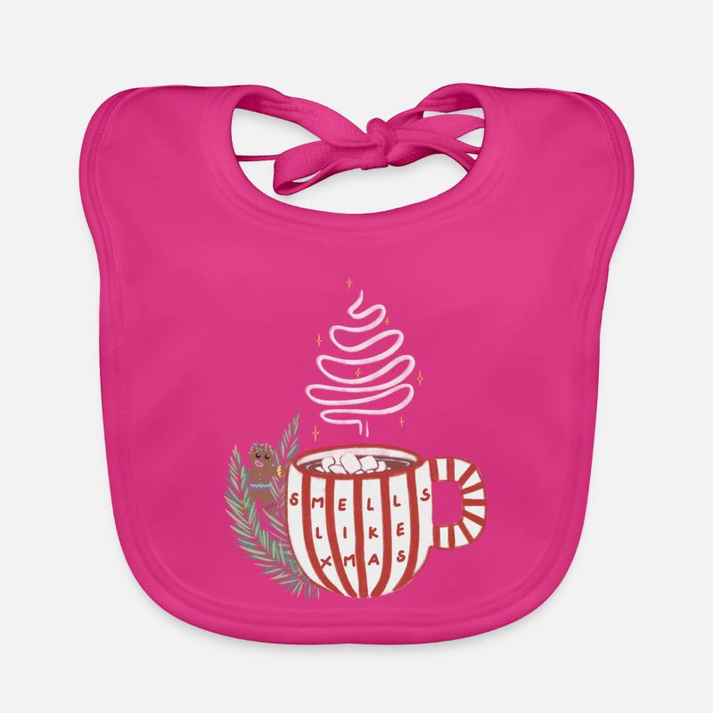 Cinnamon Magic Mug Christmas Scent Organic Baby Bibs