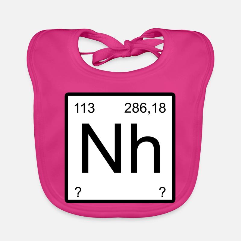 Quadrant du symbole du nihonium Bavoir bio Bébé