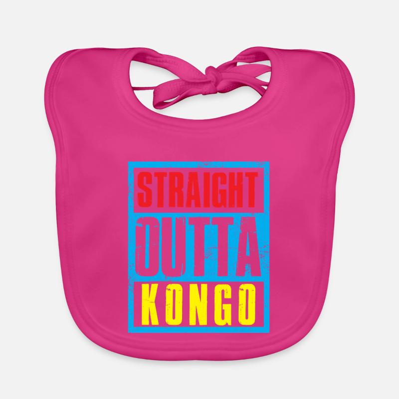 Straight outta Congo Organic Baby Bibs