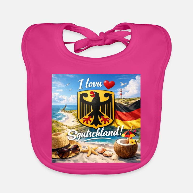 J’adore Germany Beach Bavoir bio Bébé