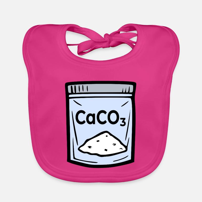 Calcium carbonate chalk lime Organic Baby Bibs