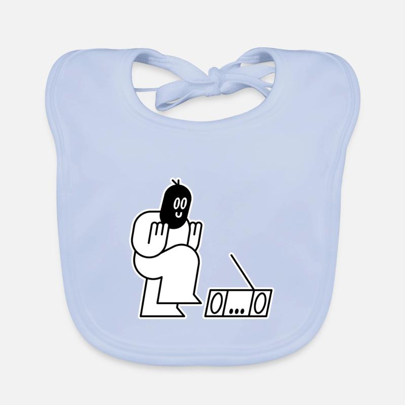 Dancing Thug Baby Bio-Lätzchen