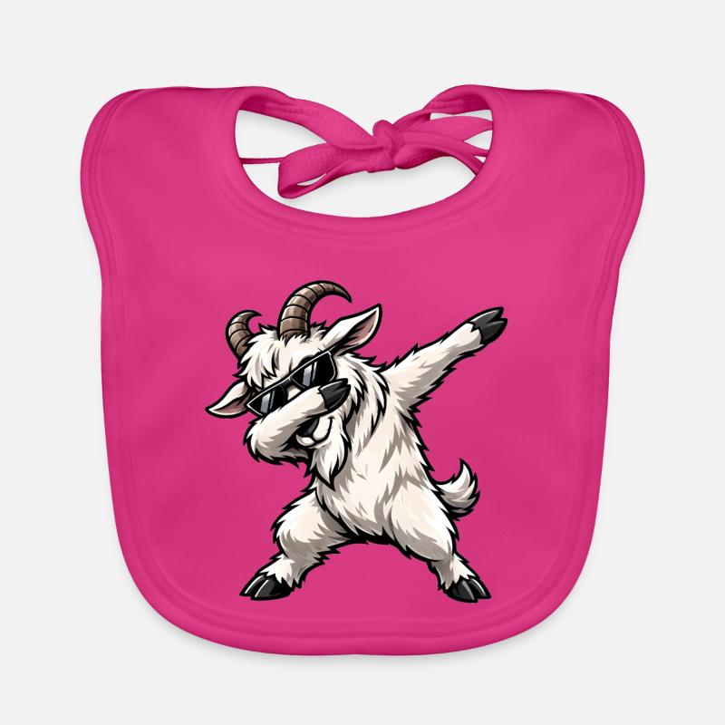 Dabbing Goat Organic Baby Bibs