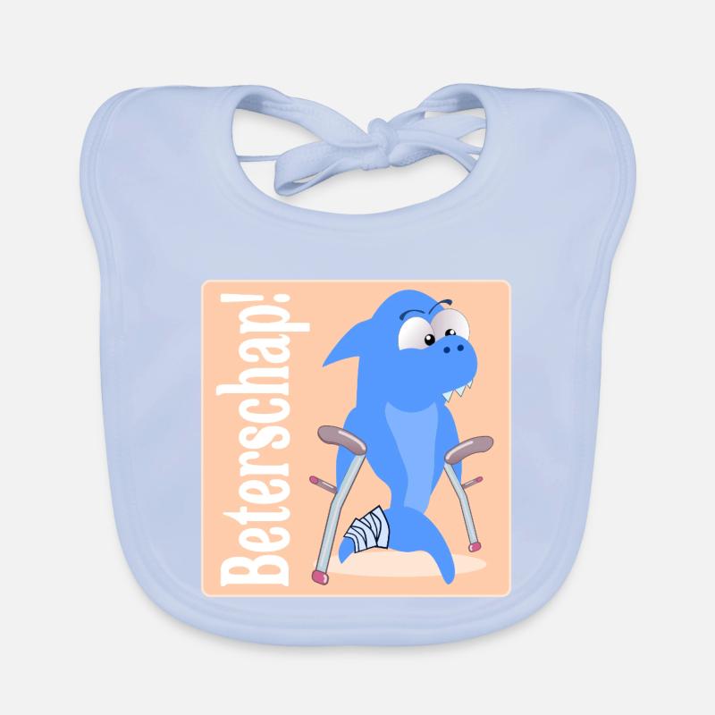 Gute Besserung, Kinder. Baby Bio-Lätzchen