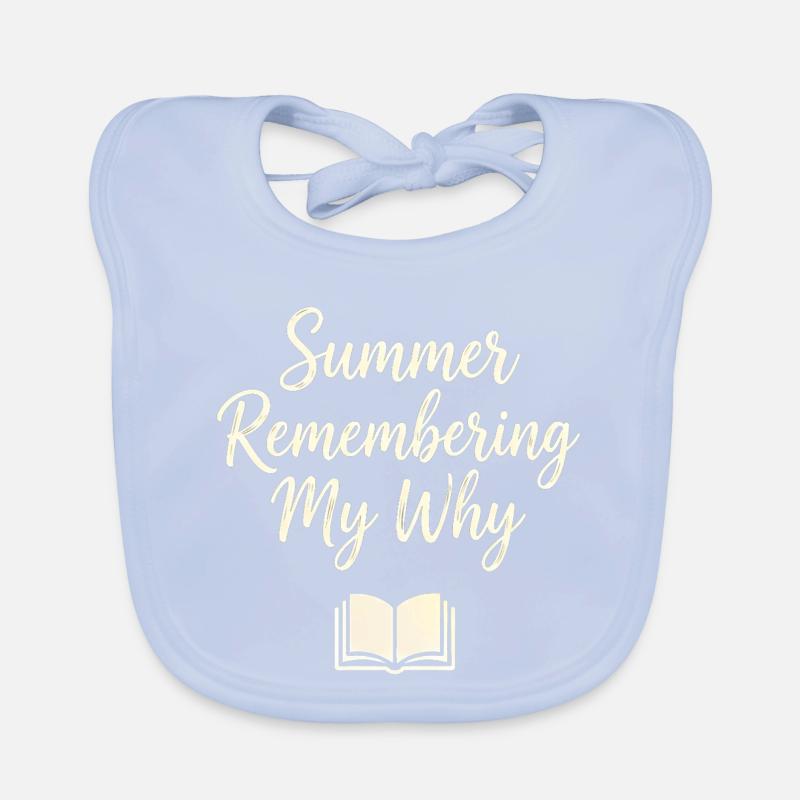 Summer Remembering My Why Organic Baby Bibs