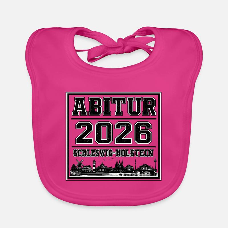 Abitur-2026-SchleswigHolstein Baby Bio-Lätzchen