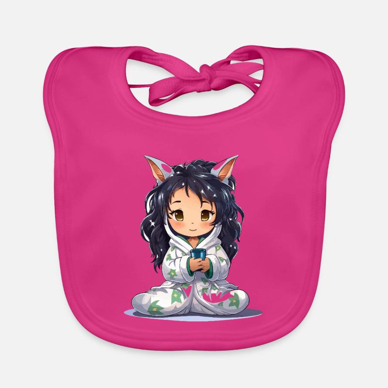Sweat à capuche Star Chibi Cuddly Hero Bavoir bio Bébé