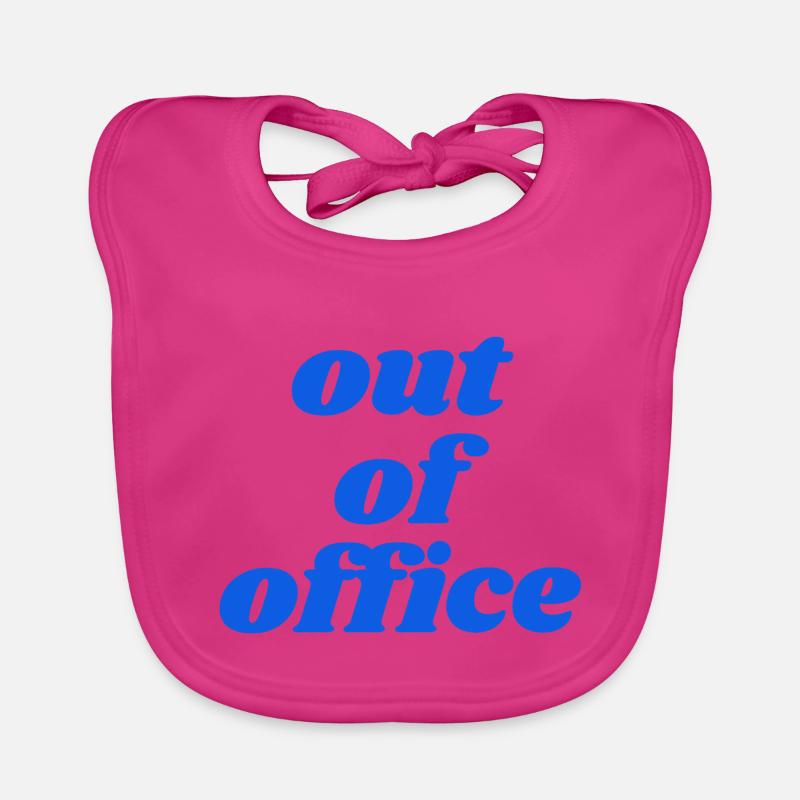 Absent du bureau Bavoir bio Bébé