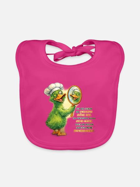 DNA - Baby Bio-Lätzchen - Fuchsia