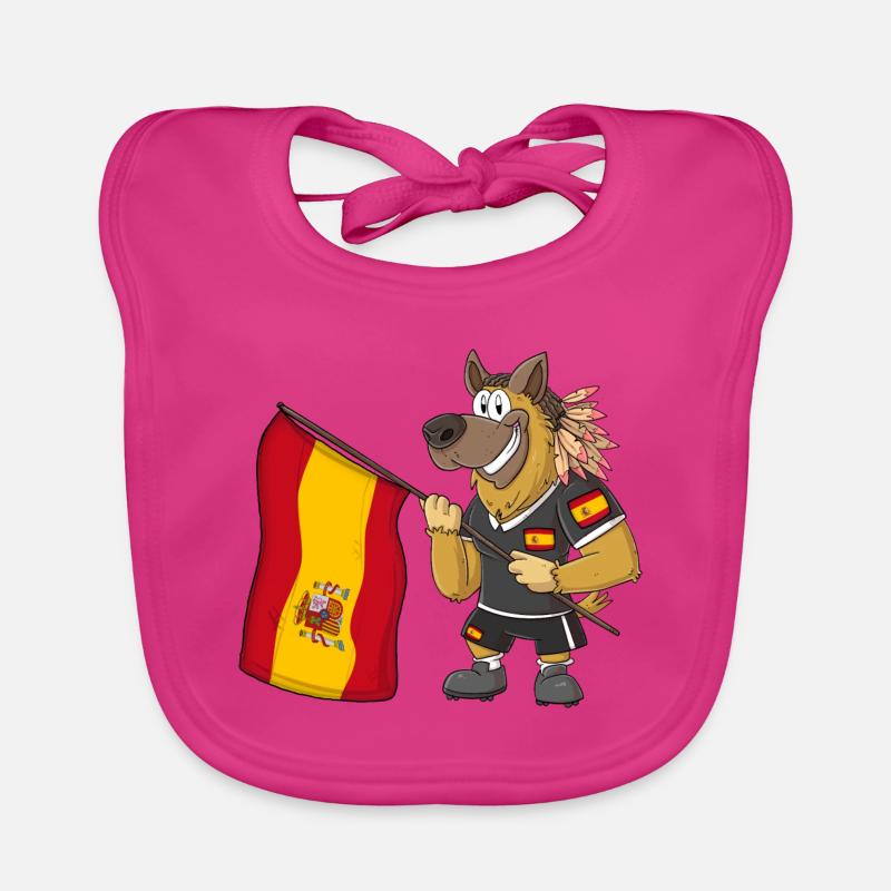 Spain Rasta Dog Organic Baby Bibs