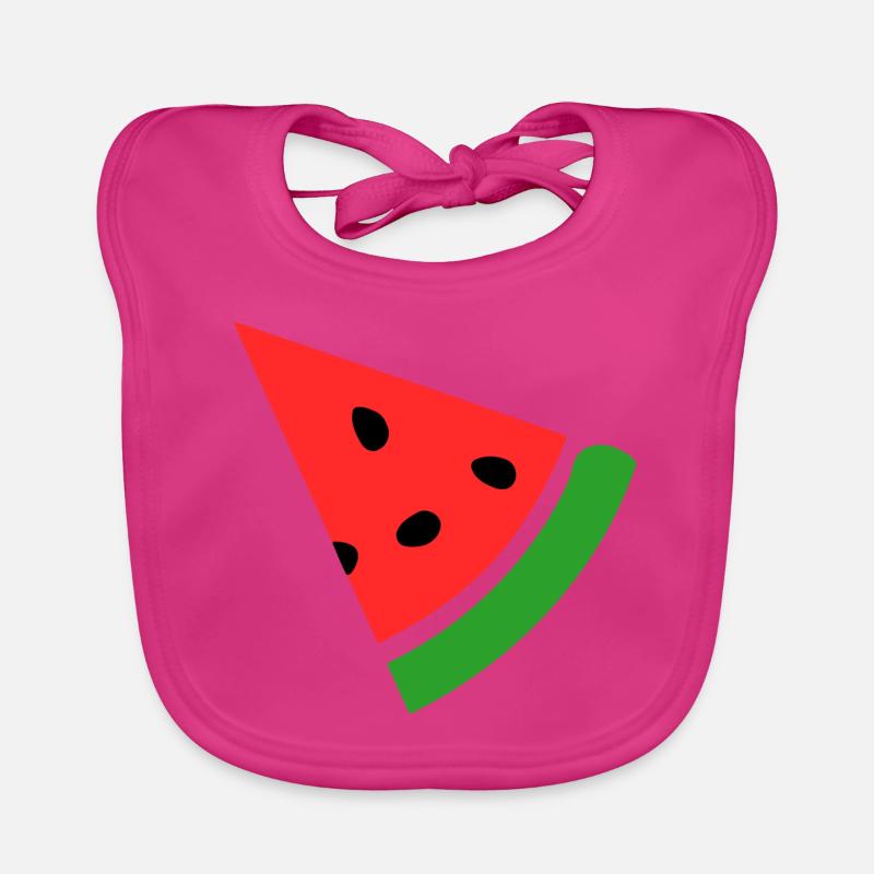 Melon pastèque Bavoir bio Bébé