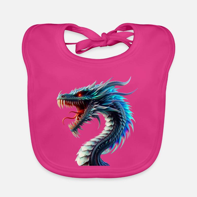 Dragon (02) Organic Baby Bibs