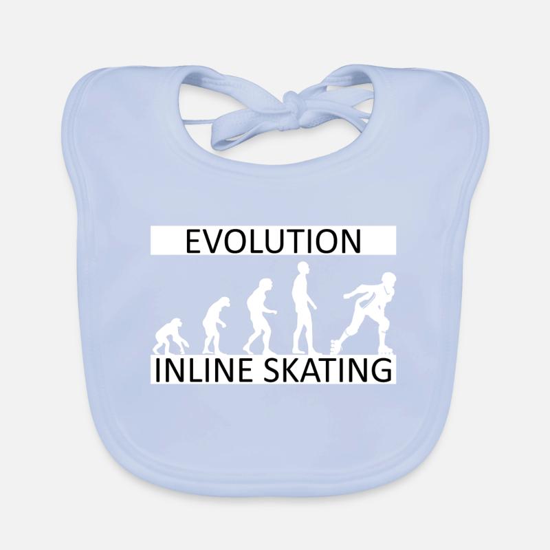 Evolution du patin à roues alignées Bavoir bio Bébé