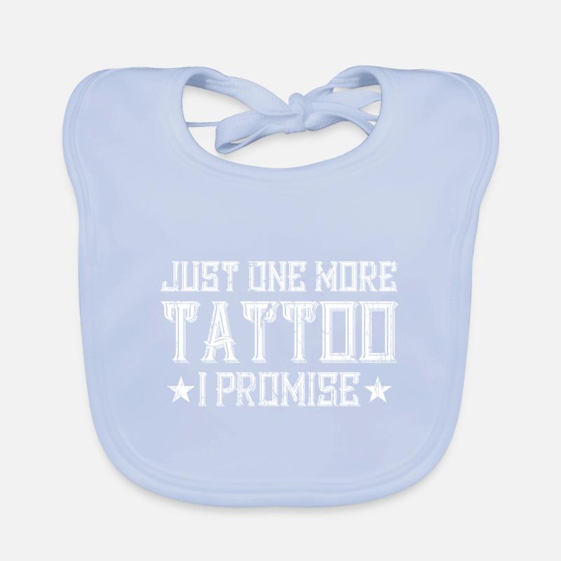 Drôle de tatouage Slogan Slogan Devise Bavoir bio Bébé