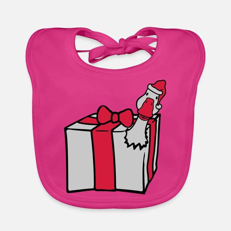 L’oie éclate de cadeau Bavoir bio Bébé