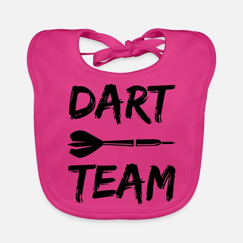 Darts Team Organic Baby Bibs