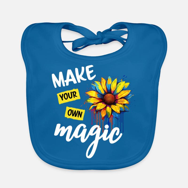 self confidence courage Organic Baby Bibs