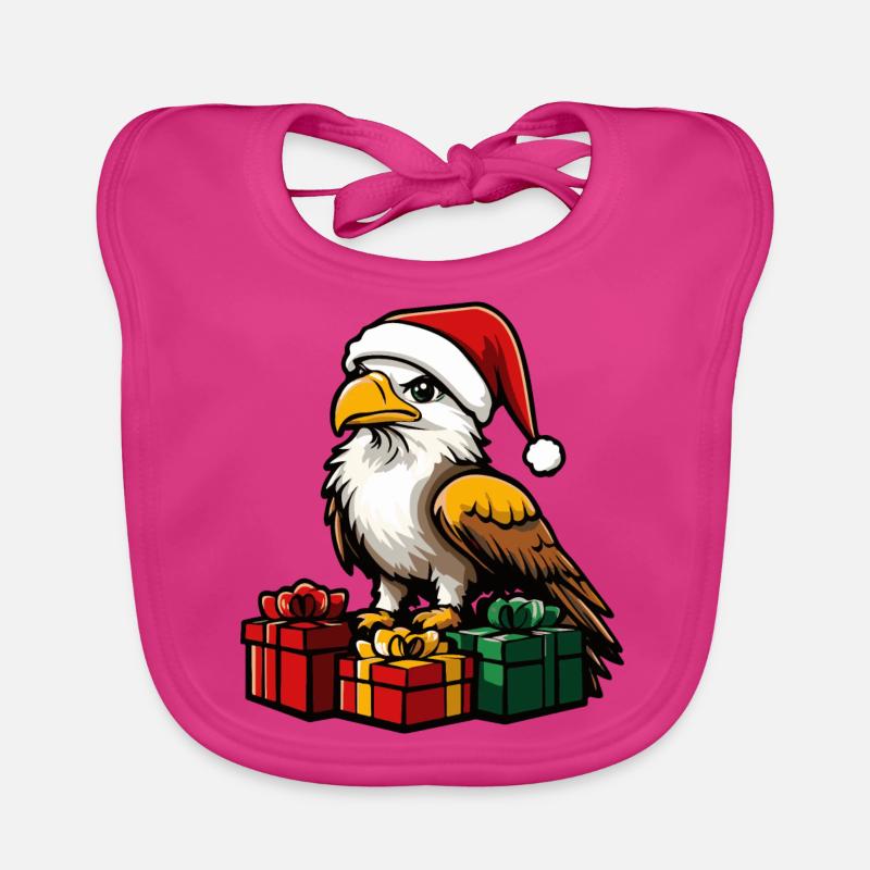 Cadeaux de Noël Eagle Bavoir bio Bébé