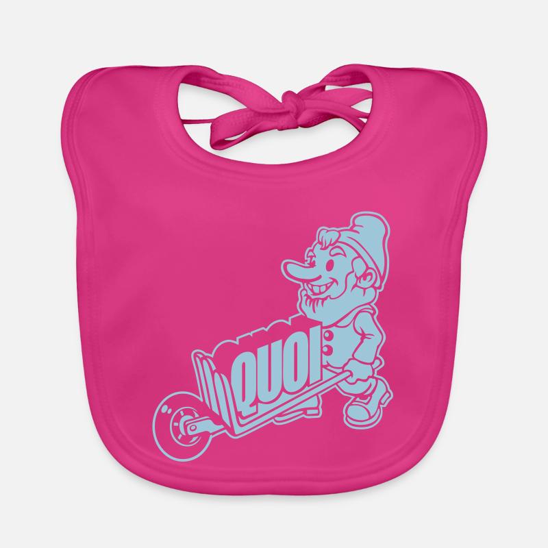 Dwarf wearing what Organic Baby Bibs
