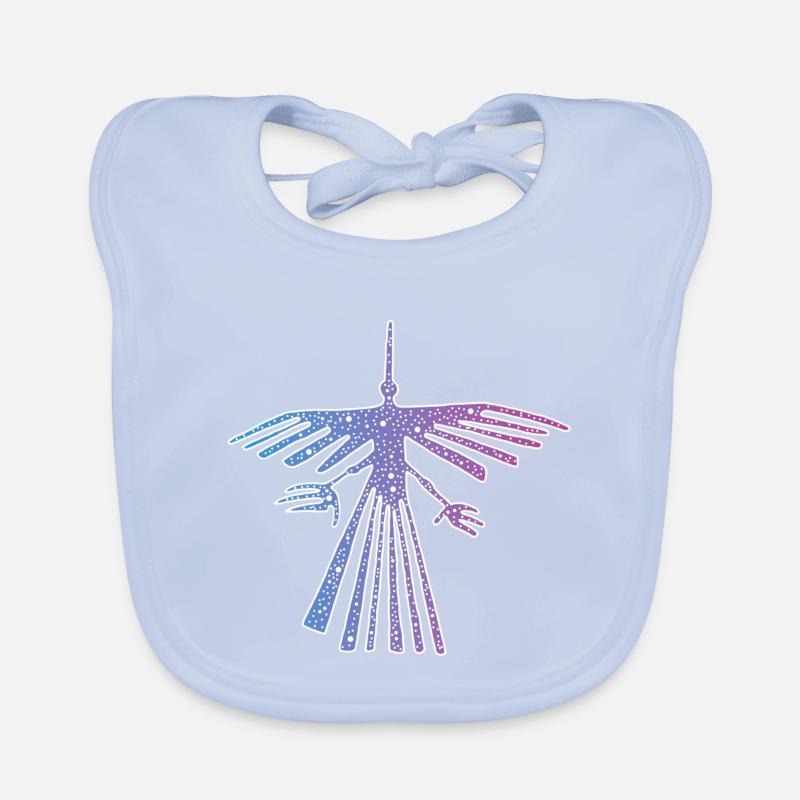 Nazca Bird Organic Baby Bibs