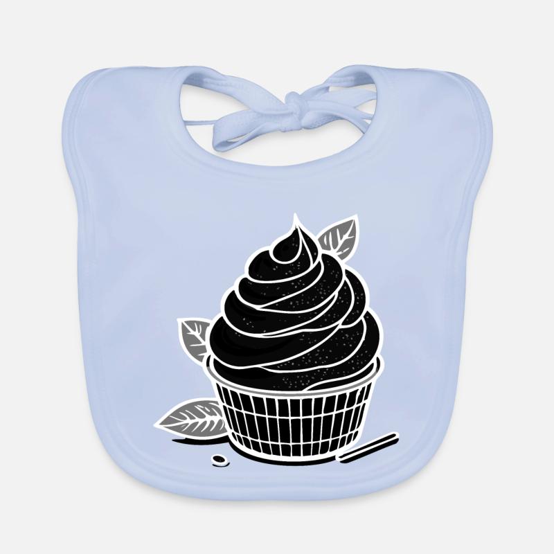 Matcha IceCream Organic Baby Bibs